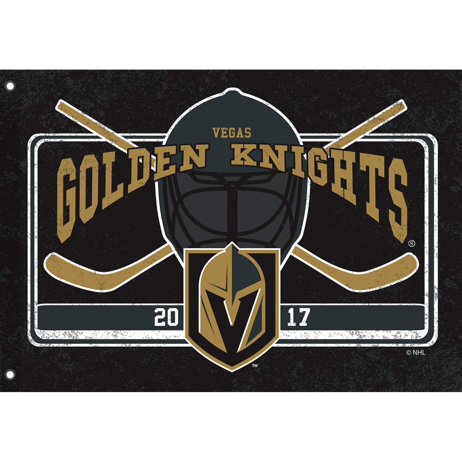Team Sports America Vegas Golden Knights Applique House Flag - Officially Licensed NHL Flag - View #14