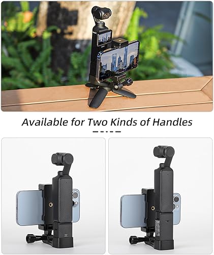 Miniatura 6 de WOENJO DJI Pocket 3 - Juego de 3 soportes para teléfono, accesorios de expansión con orificio de rosca de 14 pulgadas compatible con DJI Osmo Pocket