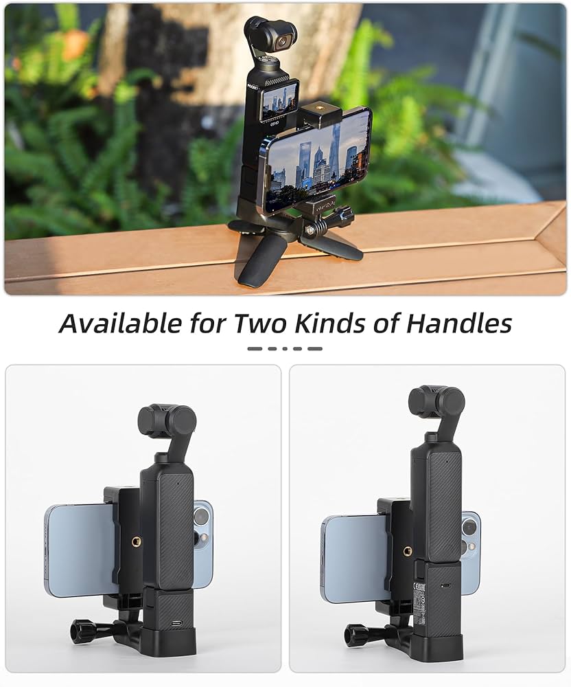 Amazon.com : Osmo Pocket 3 Phone Holder+Osmo Pocket 3 Tripod