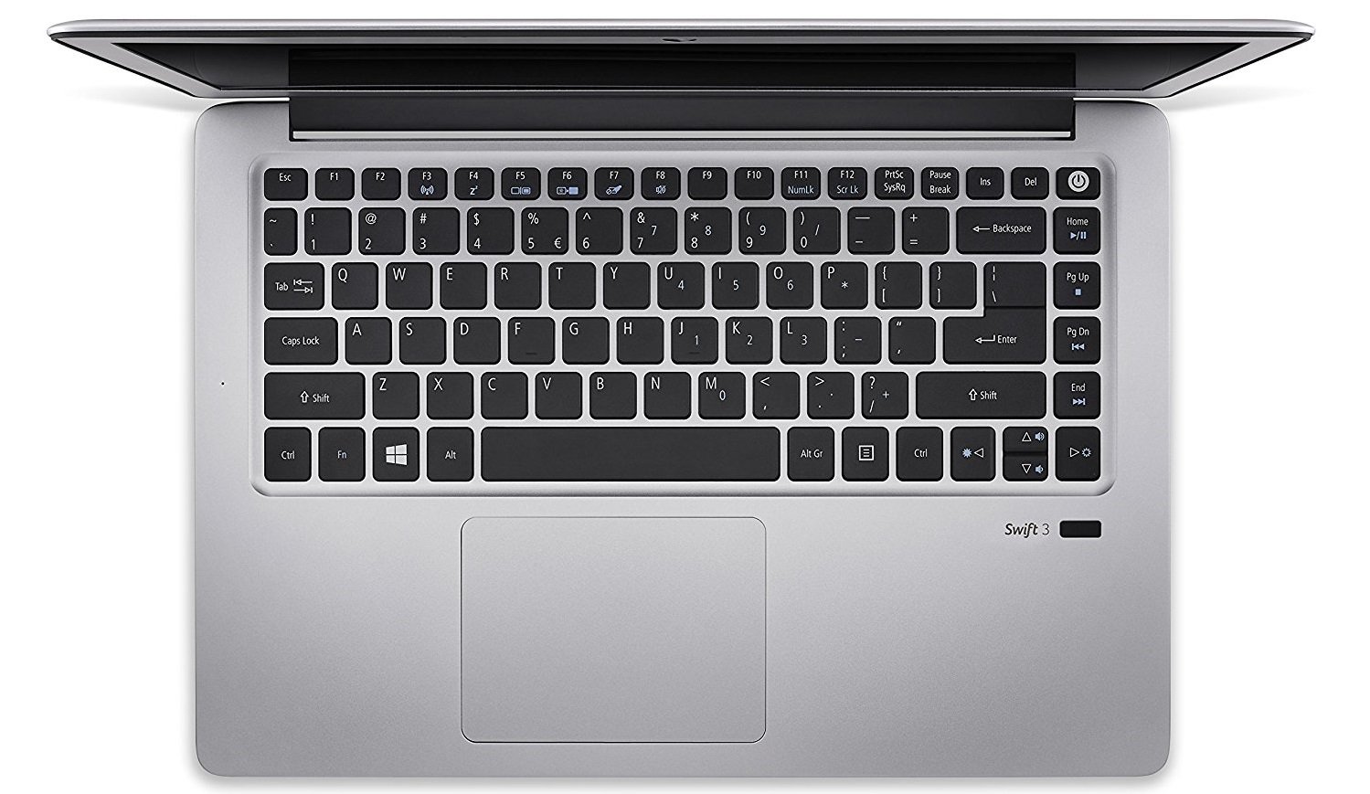 Leze Ultra Thin Soft Keyboard Skin Cover for Acer Swift 3, 14" Full