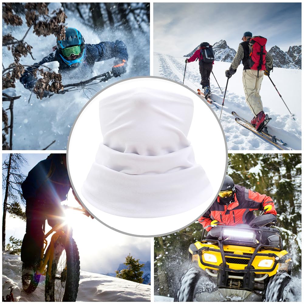 Bavooty Winter Loop Schal Herren & Damen,Universal Schlauchschal Winter Halstuch,Multifunktionstuch Halswärmer,Weichem Fleece Schlauchschal für Outdoor Skifahren Motorrad Laufen Radfahren