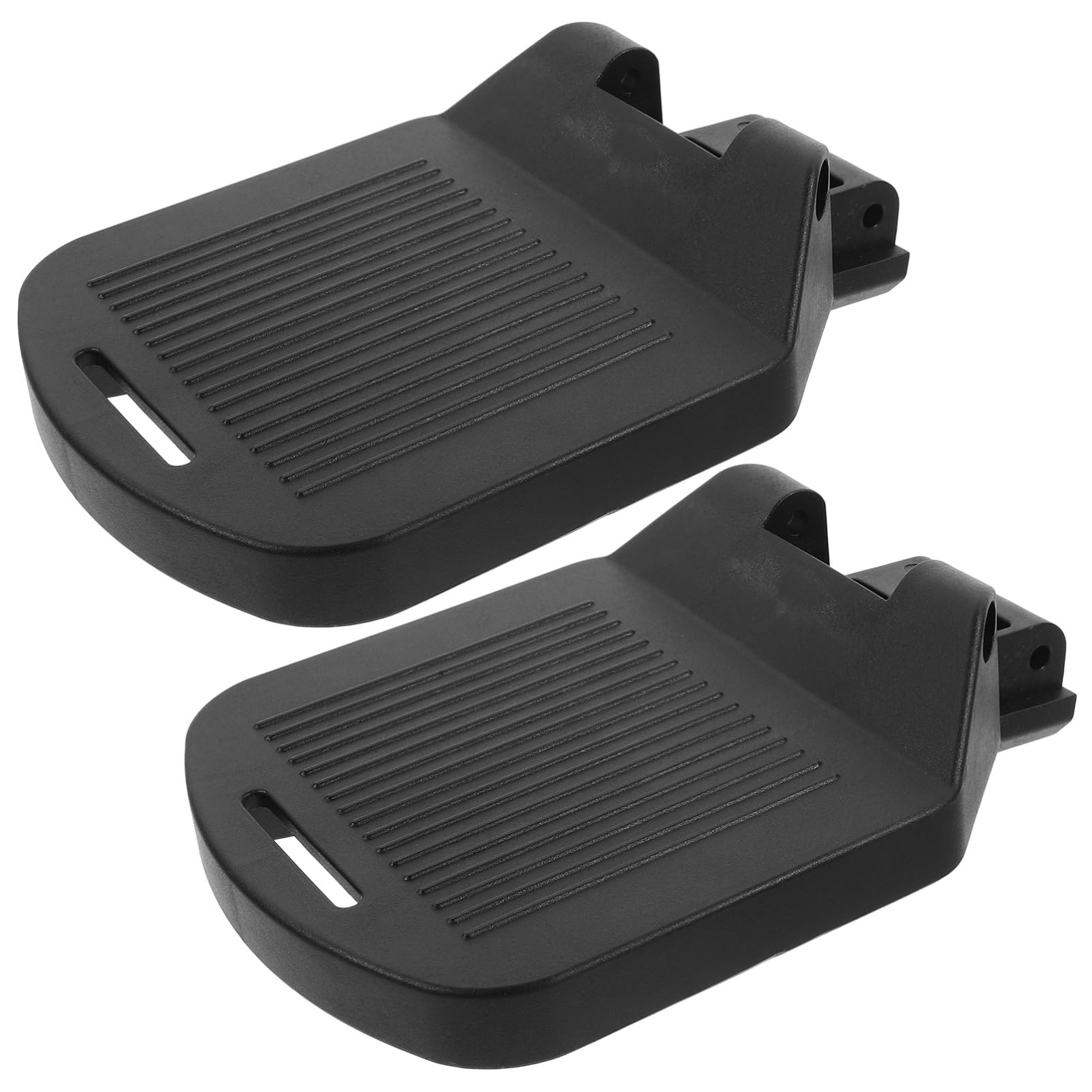 Vaguelly Reposapiés Ajustables para Silla de Ruedas, Diseño Elevable Soporte de Poste, Material Pa Resistente, Paquete de 2 Unidades, Accesorio Adecuado para Personas Edades