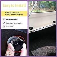 Vista 7 de MroMax 1 unids M5x30mm Star Handle Perilla Rosca Reemplazo Tornillo de apriete Desmontaje Rápido Piezas de Repuesto Mango de Sujeción Agarre