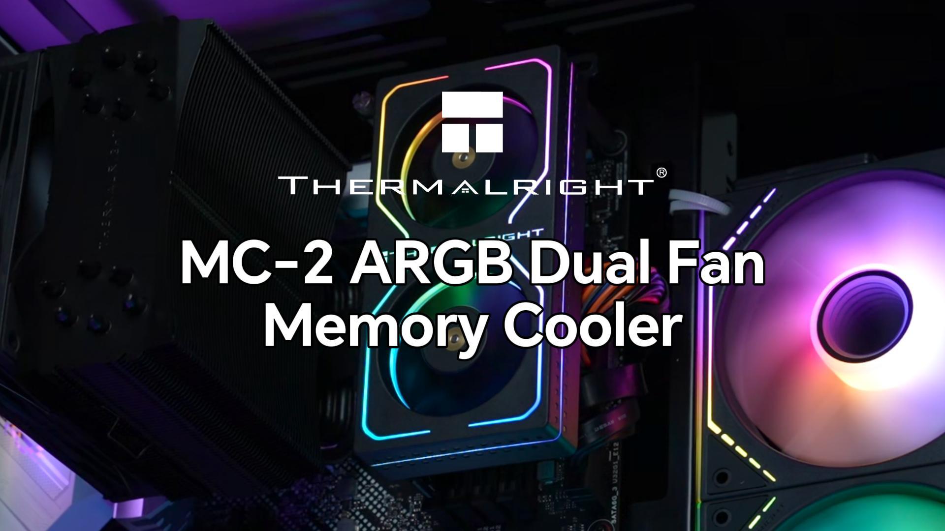 Amazon.com: Thermalright MC-2 ARGB RAM Cooler, Dual PWM Fans
