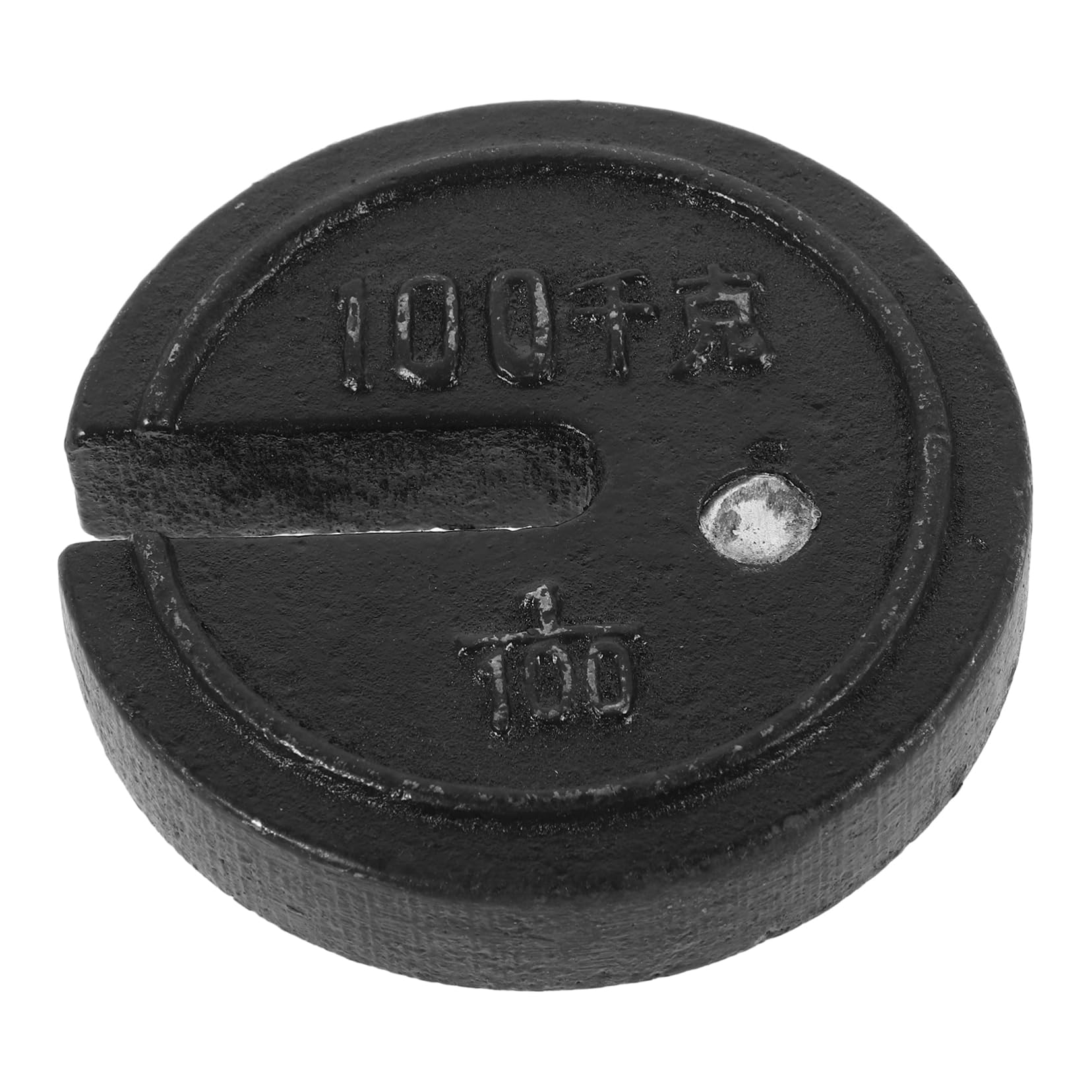 Alipis 100kg Retro Scale Weight Cast Iron Calibration Weight for Traditional Mechanical Scales Precision Weighing Accessory for Accurate Measurements