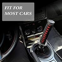 Vista 4 de RYANSTAR - Pomo universal para palanca de cambios con espada, Katana Samural, palanca de cambios compatible con automóviles manuales, la mayoría