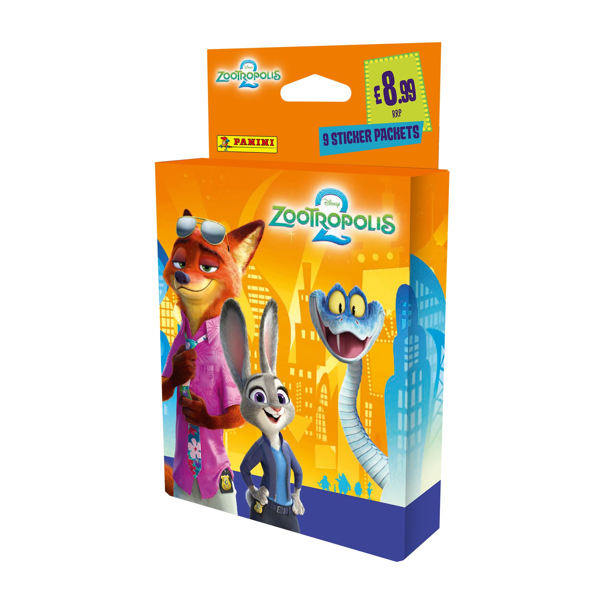 Panini Zootropolis 2 Stickers Collection Multi-set (9 packets, 45 stickers)