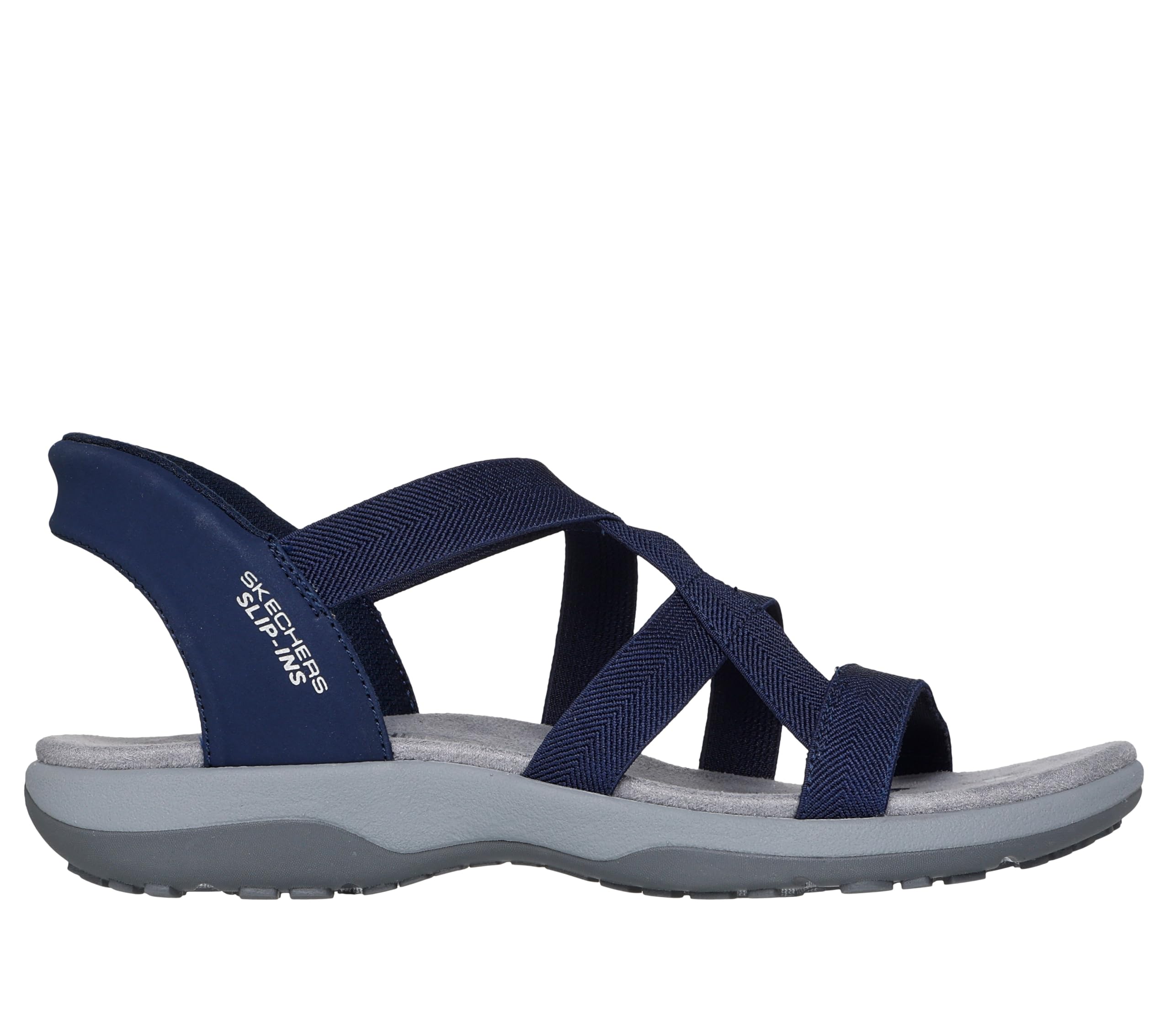 Skechers Femme Sandale Reggae Slim Stretch Flex Hands Free Slip-Ins