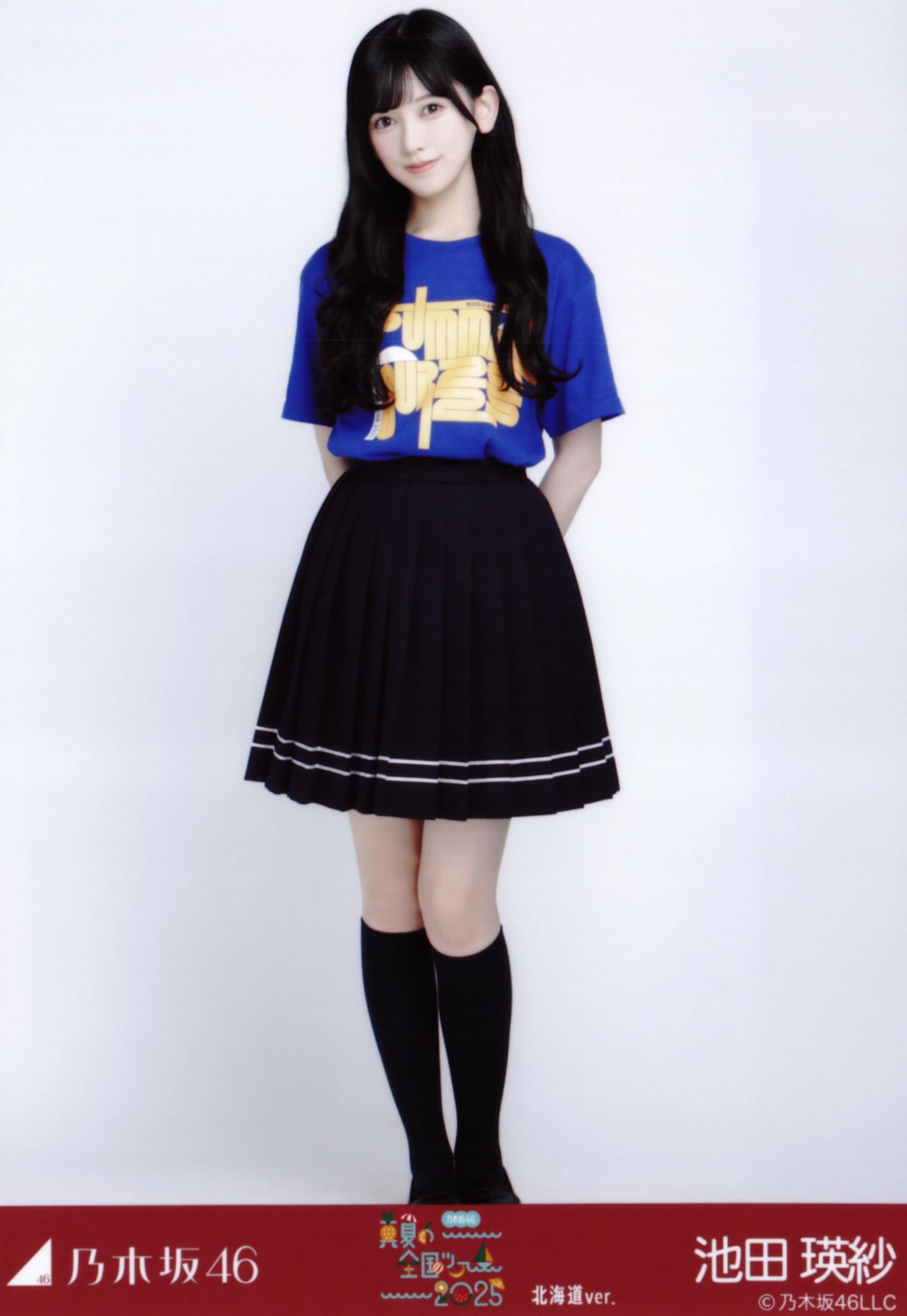 Amazon.co.jp: 乃木坂46 生写真 真夏の全国ツアー2025 Tシャツ 北海道