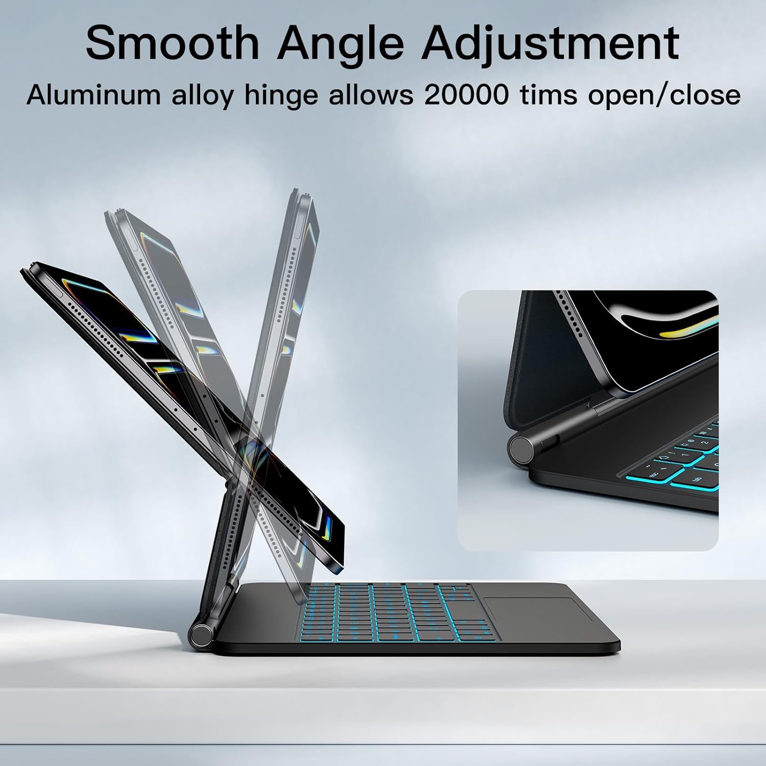 Magic Keyboard for iPad Air 13 Inch (M3.2025/M2.2024) and iPad Pro