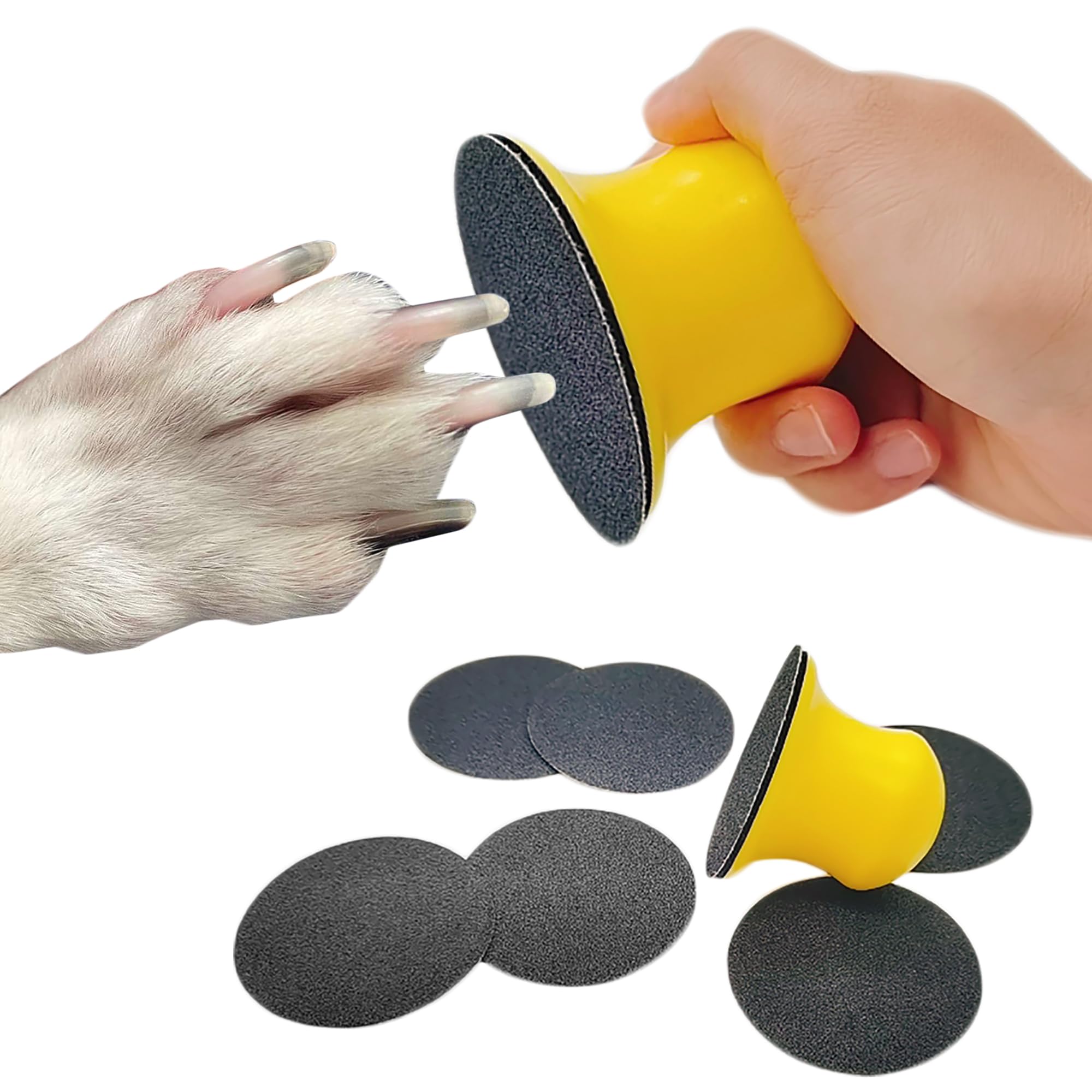 Dasezsdt Dog Nail File Dog Nail Scratch Board Relaxing for Pet Nails Dog Scratch Pad for Nails