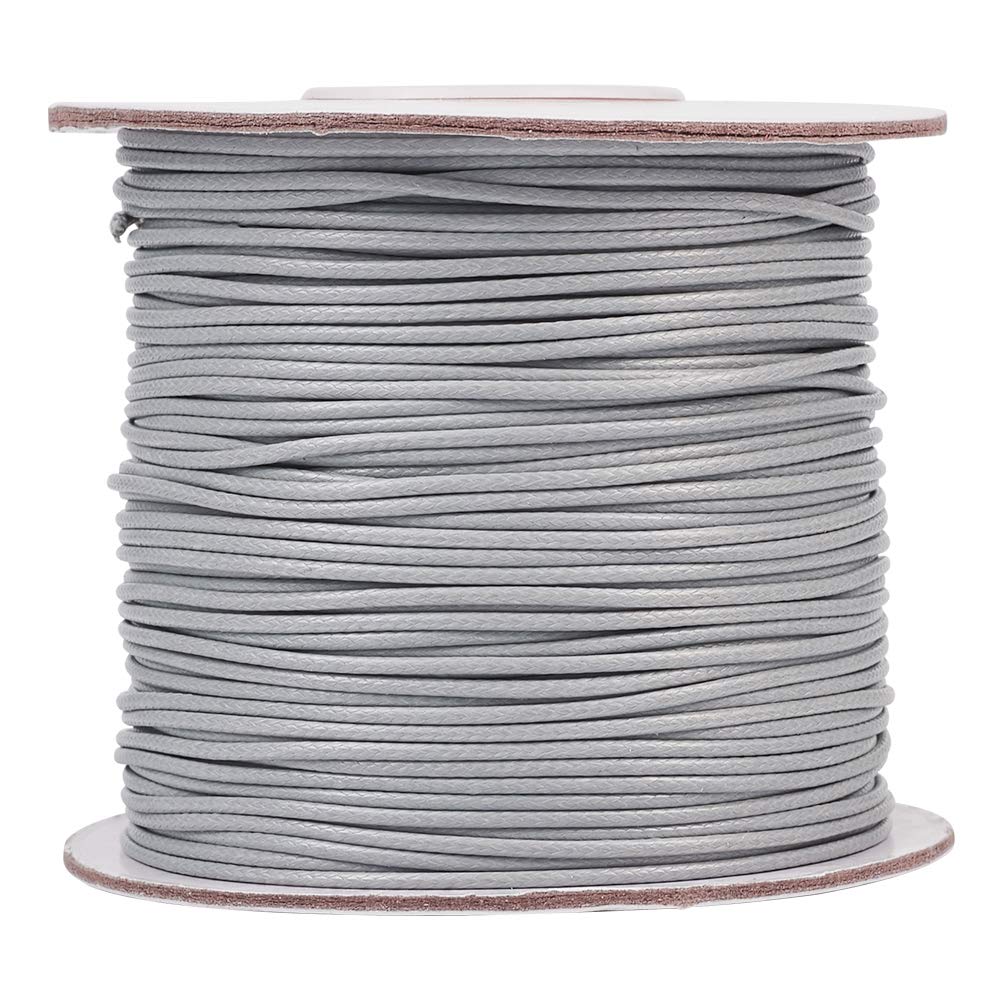 PandaHall Elite 1 Rotolo Da 0,5 Rotondo In Cotone Cerato Filo Per - Foto 10