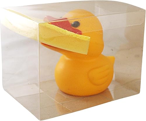 Miniatura 5 de Soporte con forma de animal para esponja de cocina, rana o pato a elección, con esponja, pato amarillo