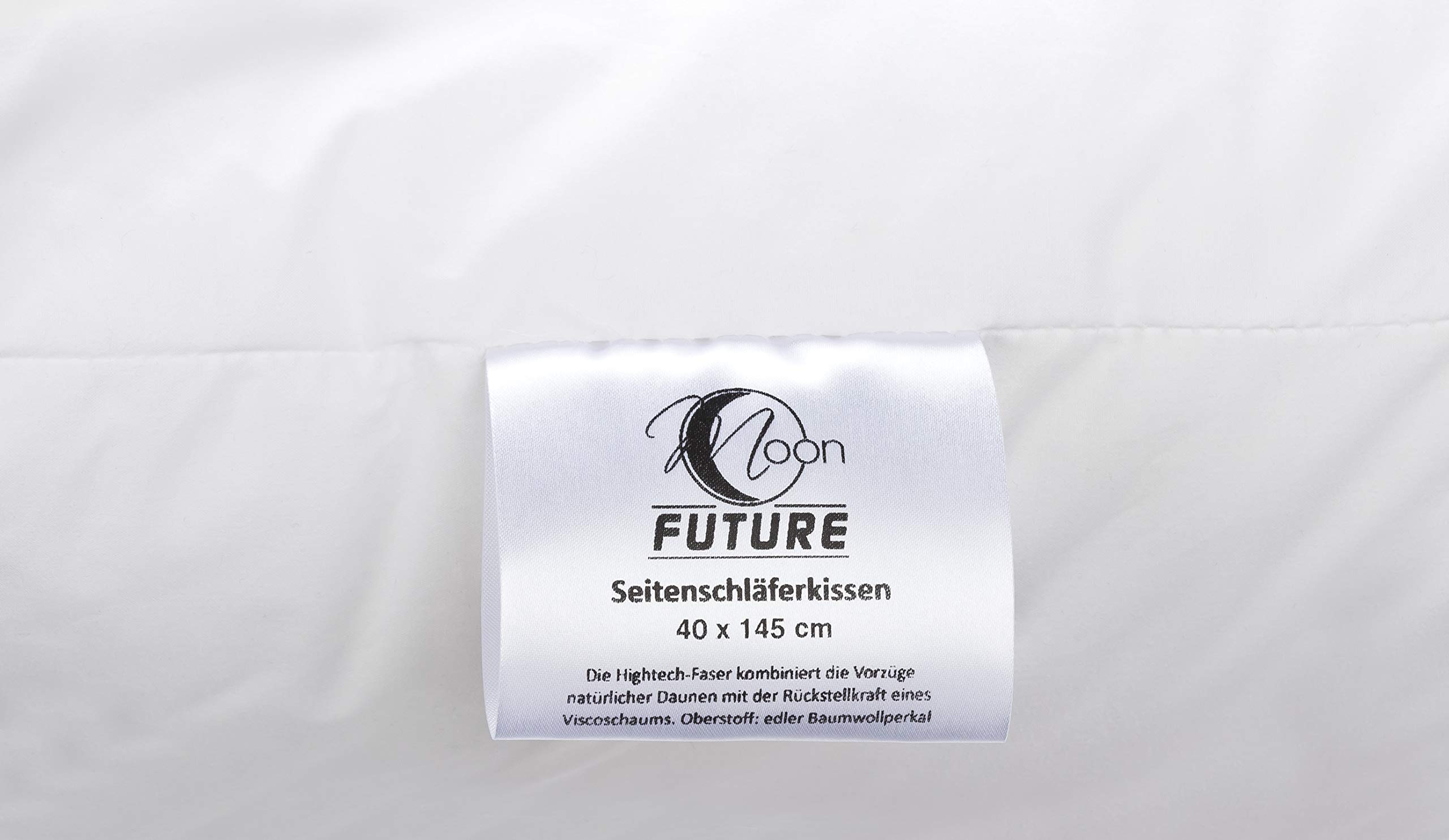 Moon Future Kissen daunenweich Ultrasoft - Seitenschläferkissen 40x145 cm