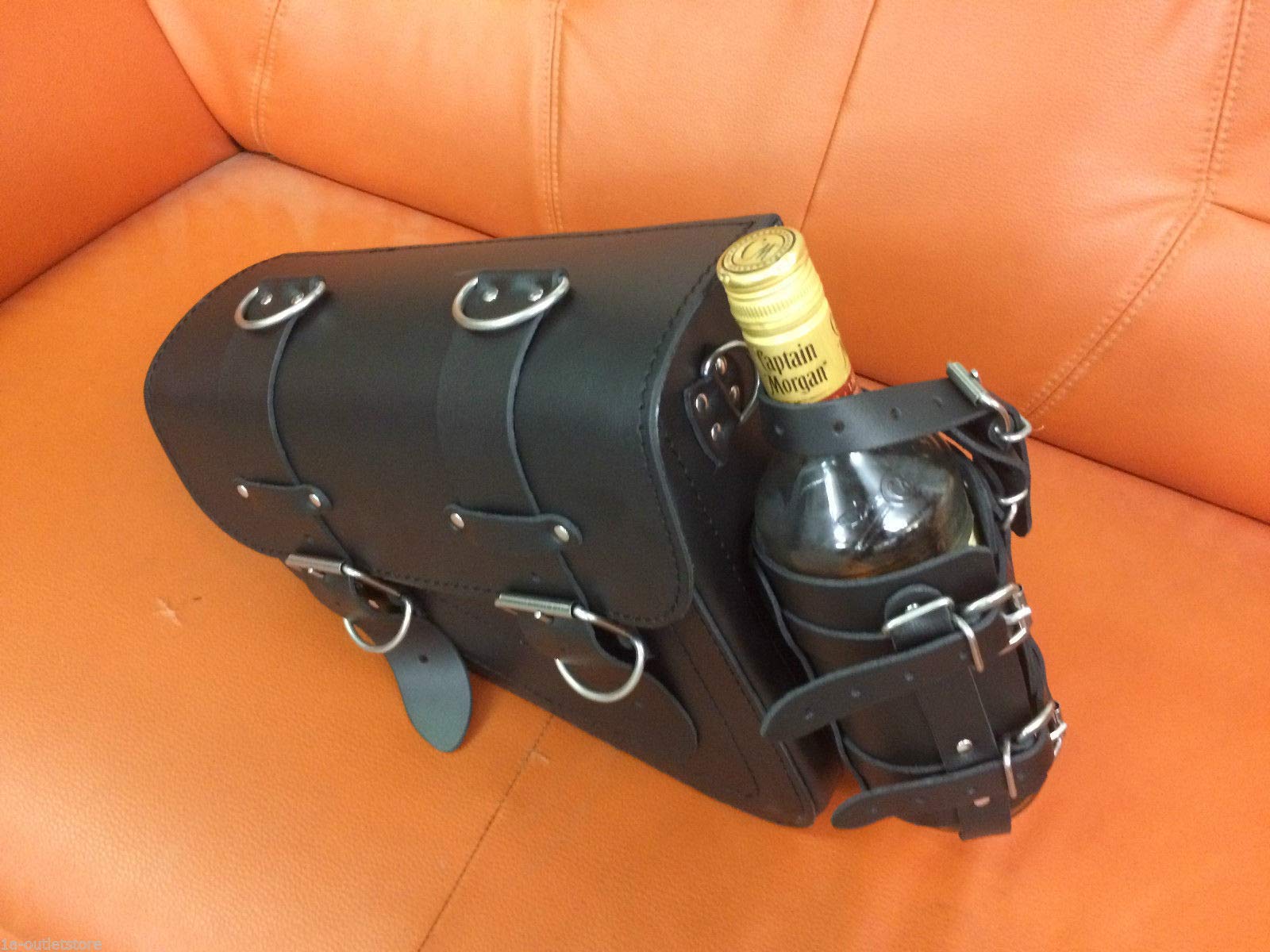 Support de bouteille côté gauche compatible avec Harley Davidson