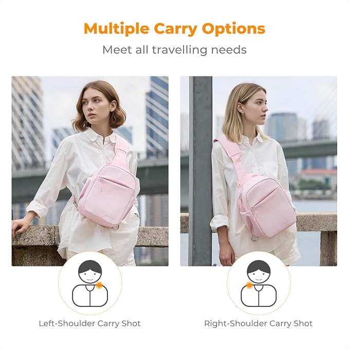 Bolso pequeño para cámara K&F CONCEPT color rosa claro miniatura 5