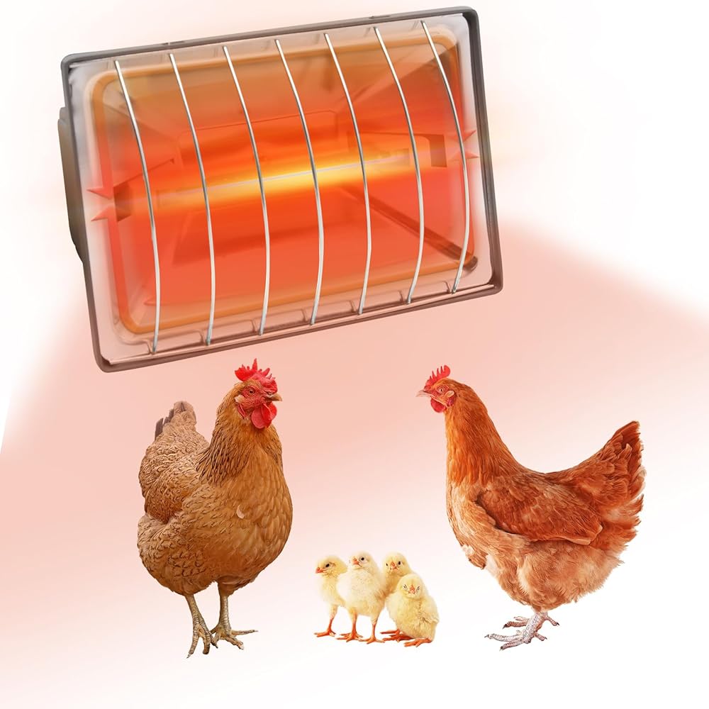 8/mo Finance GIFANK Chicken Coop Heat Lamp 250W Chicken Coop Heater