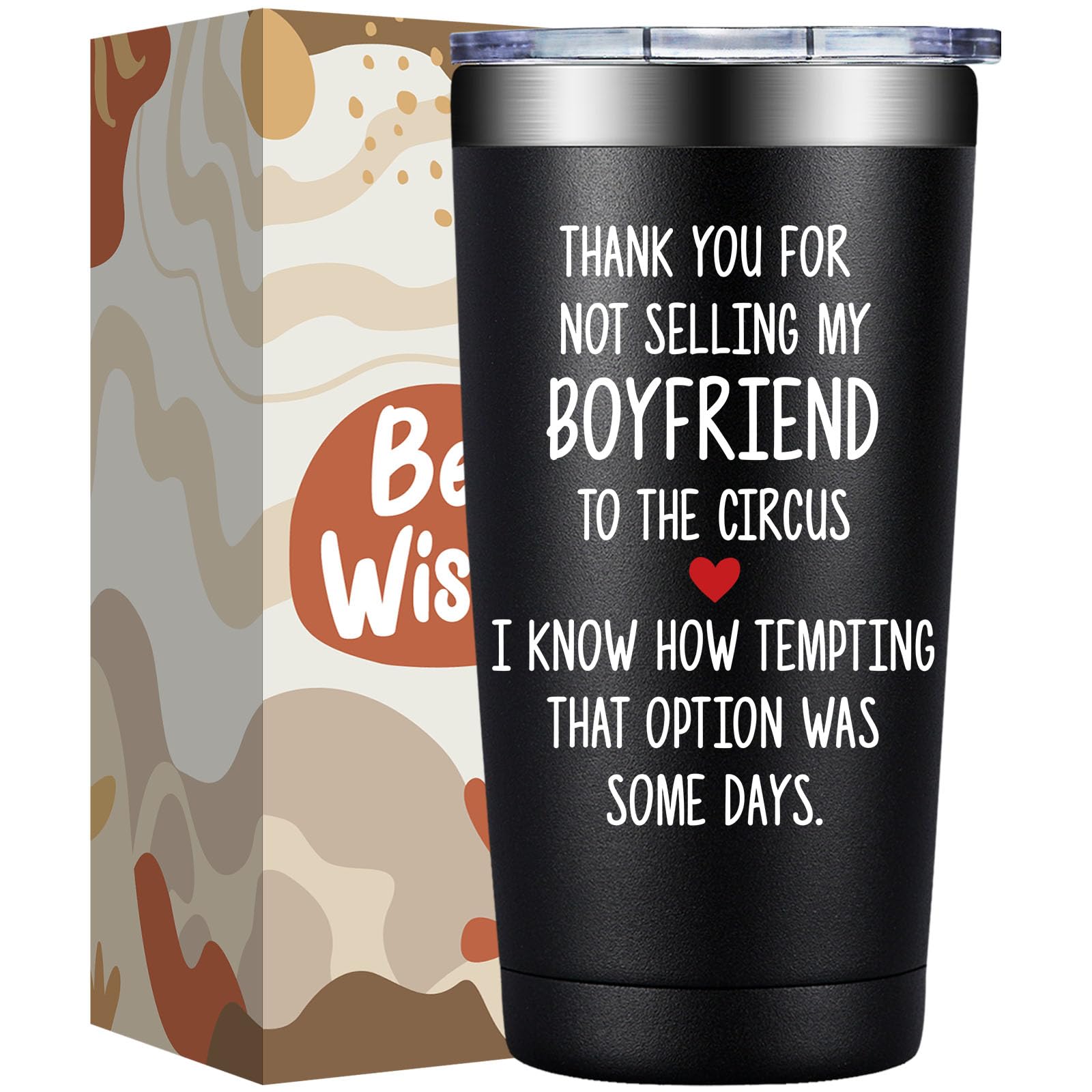 BIRGILT Gifts for Boyfriend Dad, Future Father in Law Gift - 20oz Tumbler