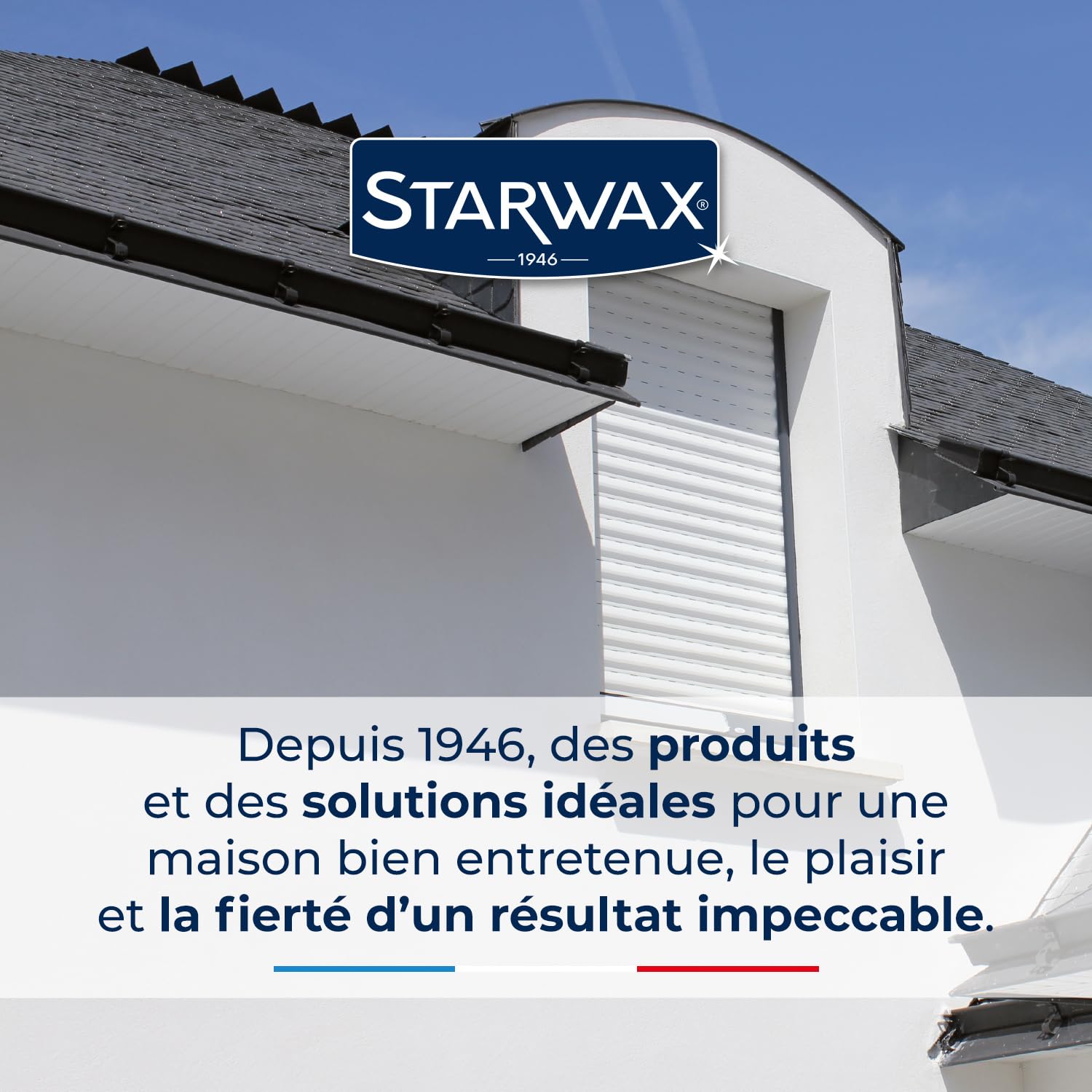 STARWAX Traitement anti-algues rouges prêt à l'emploi pour murs et façades 6L, élimine les dépôts biologiques en profondeur, action dès 24h même sous la pluie, sans javel et sans rinçage, ne tache pas