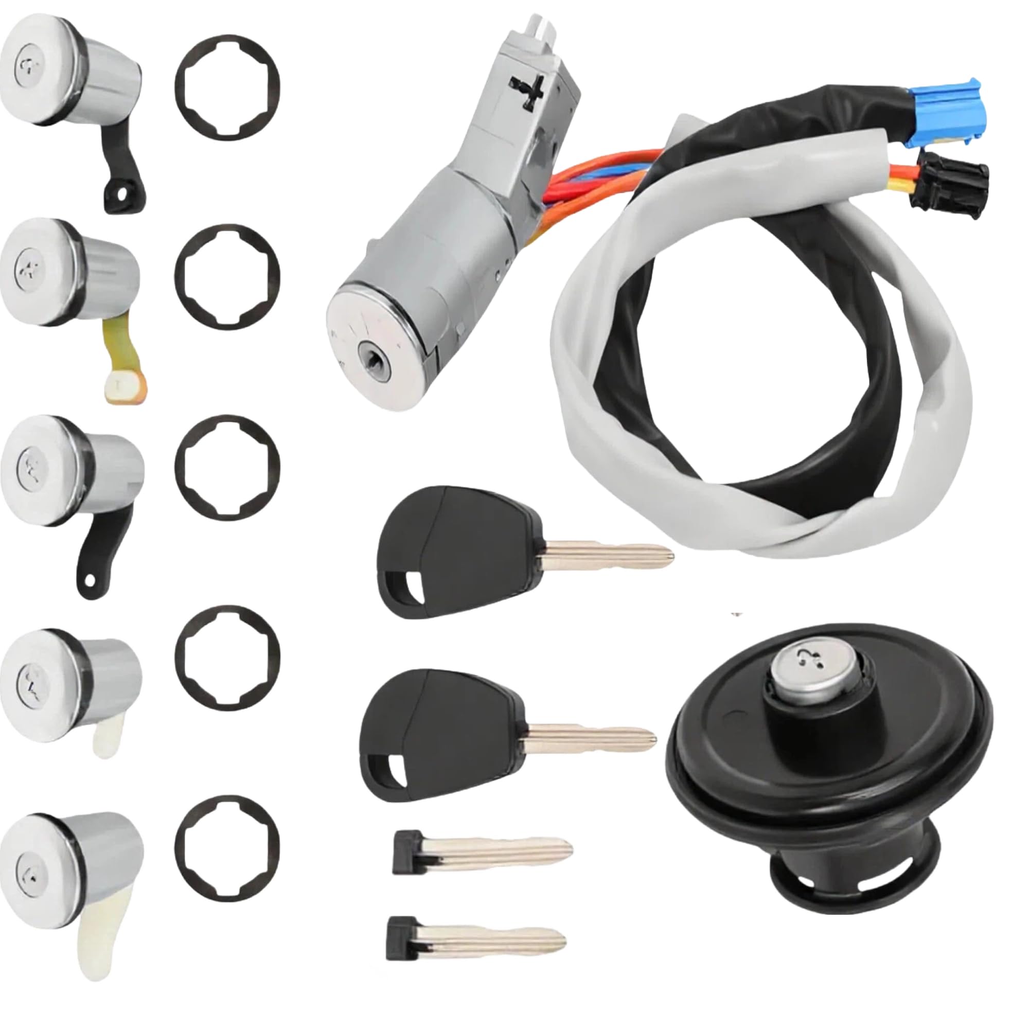 Kit Neiman Berlingo Partner Phase 2 avec 5 barillets et bouchon de réservoir carburant