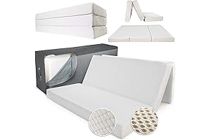 60 x 80 x 6 Inches Queen Folding Bed with Mattress