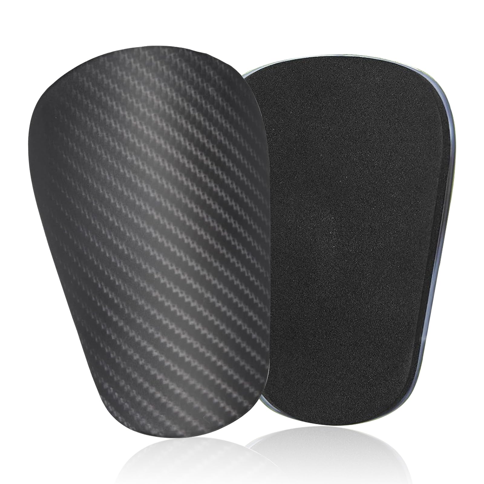 Protège-Tibias De Football, 2PCS De Mini Protège Tibias, 10x6cm