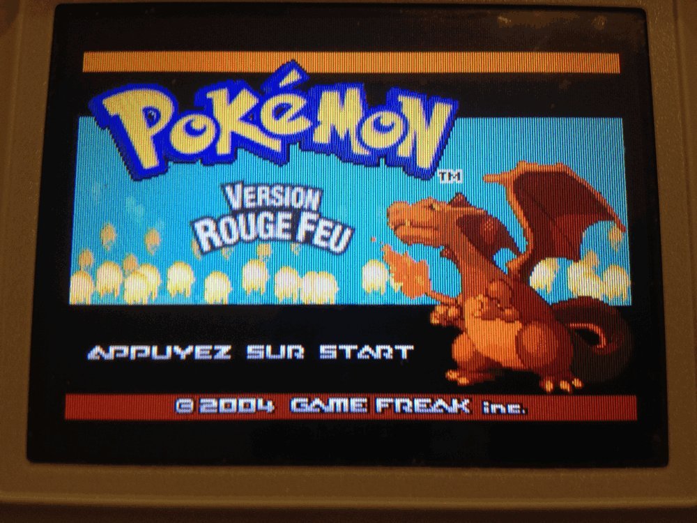 Pokémon version rouge feu