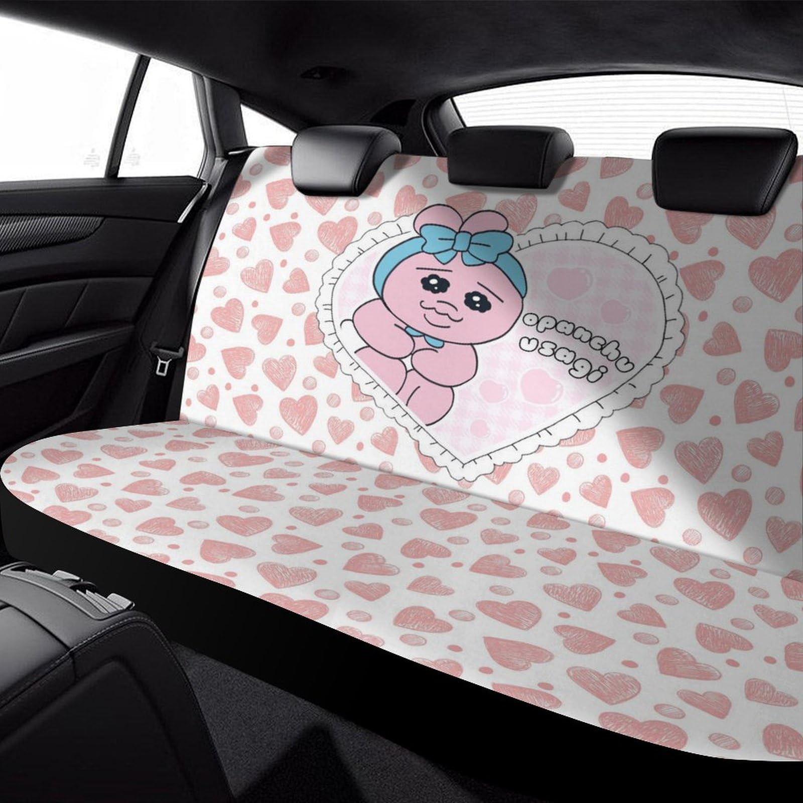 Amazon.co.jp: [おぱんちゅうさぎ-love] カーシートカバー 後席用 車