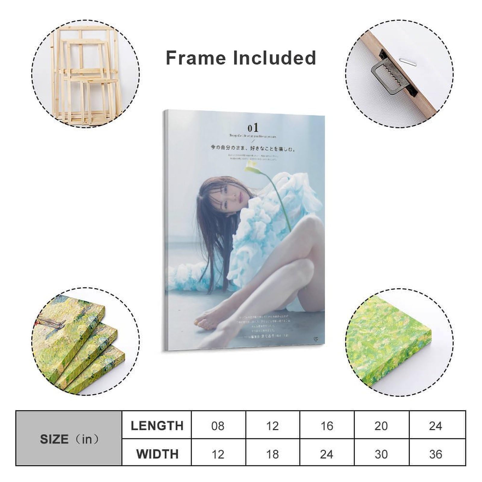 Amazon.co.jp: 森絵梨佳ポスター_グラビア水着画像女優・歌手