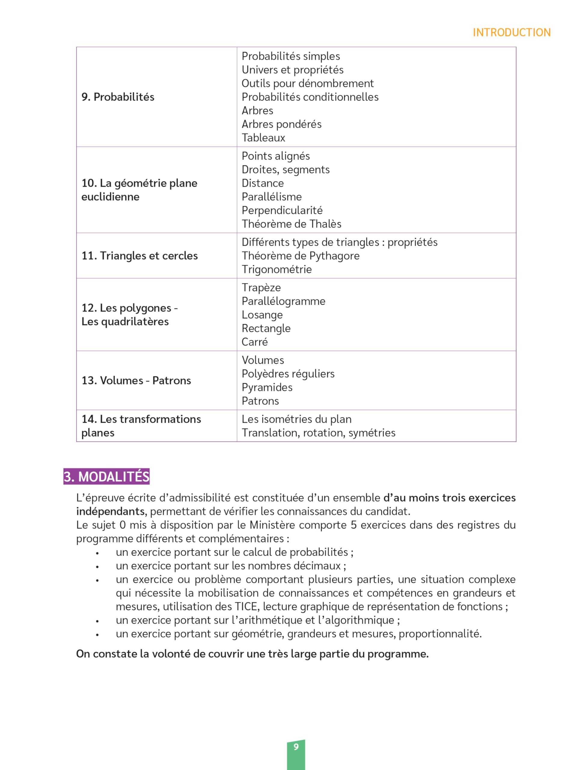 Réussir mon CRPE - Mathématiques - Épreuve d'admissibilité - Écrit 2026-2027 - L3/M2