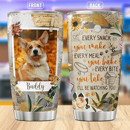 Miniatura 35 de CUBICER Vasos de café personalizados con tapa, fotos personalizadas, taza de acero inoxidable, citas con nombre personalizado, tazas aisladas