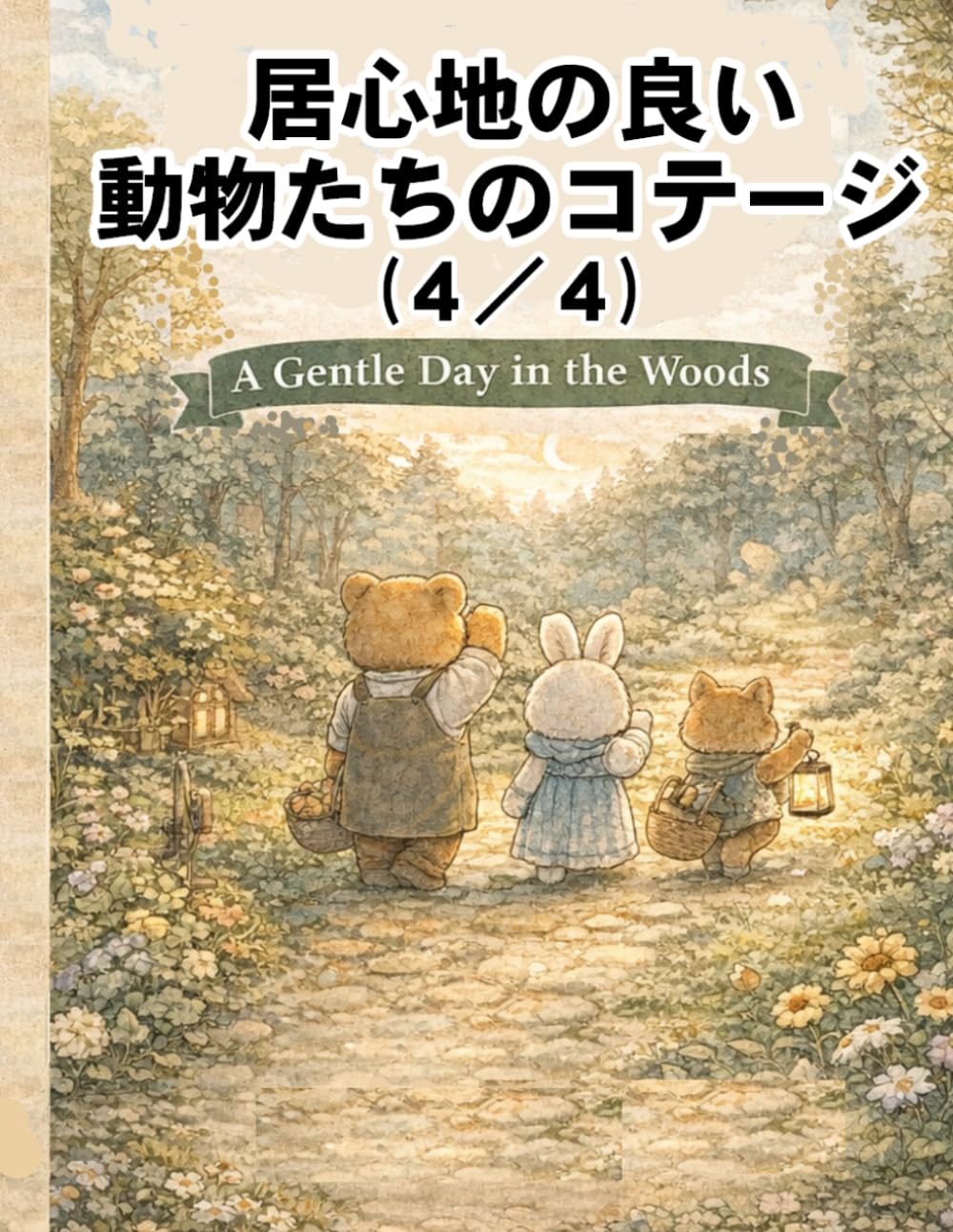 居心地の良い動物たちのコテージ　（４／４）: 森での穏やかな一日