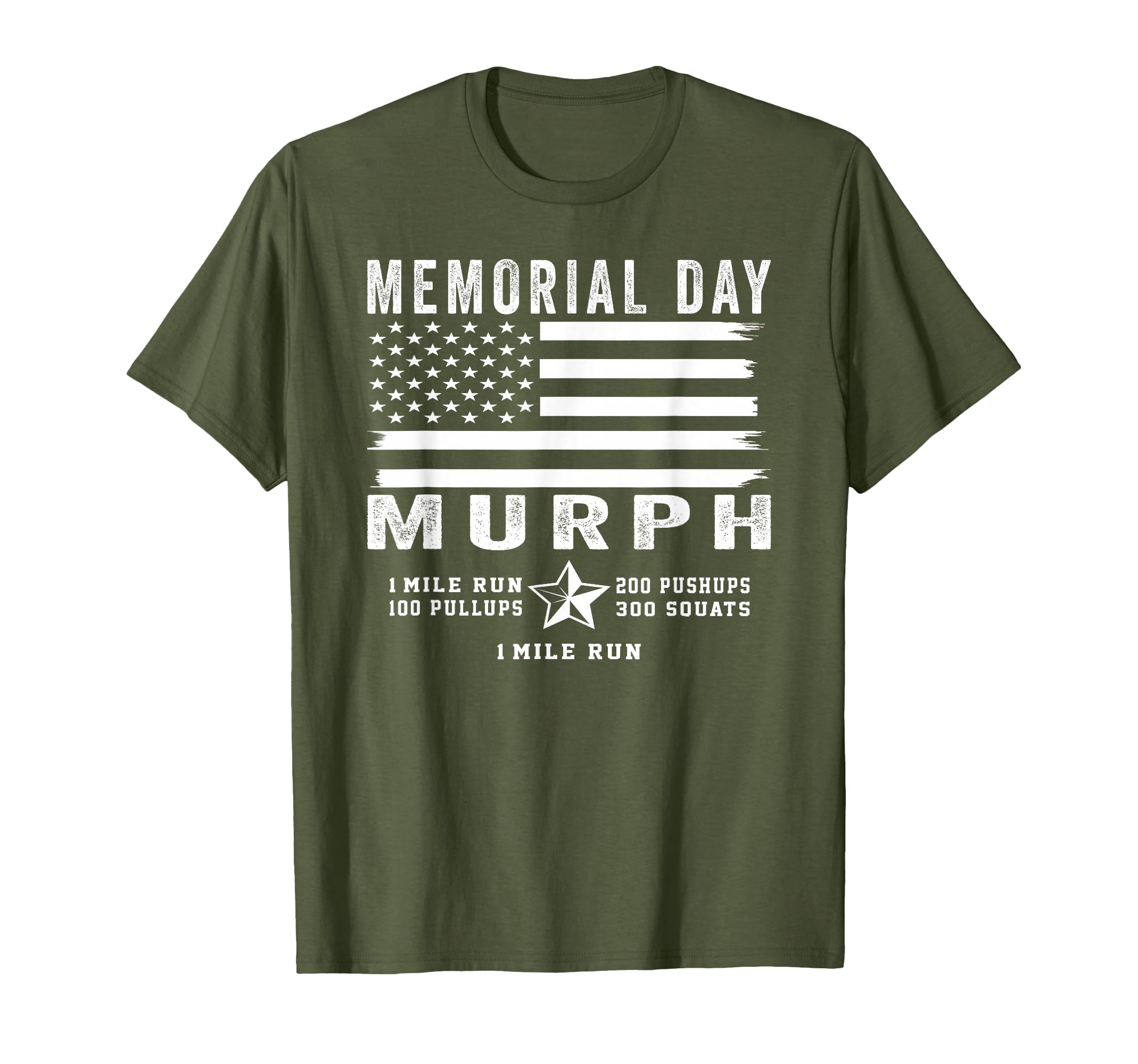 Photo 1 of *** BLUE *** Memorial Day Shirt Murph Challenge Workout Gym US Flag Patriotic Tees T Shirts for Men and Women 2XL