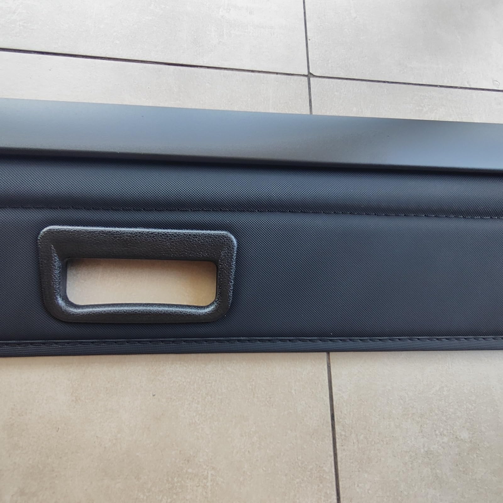 GEPCO Laderaumabdeckung Rollo kompatibel mit BMW X5 (F15) 2013-2018 | Kofferraumabdeckung Hutablage Gepäckraumabdeckung | Kofferraumrollo Sichtschutz Schwarz | OEM 51477402708