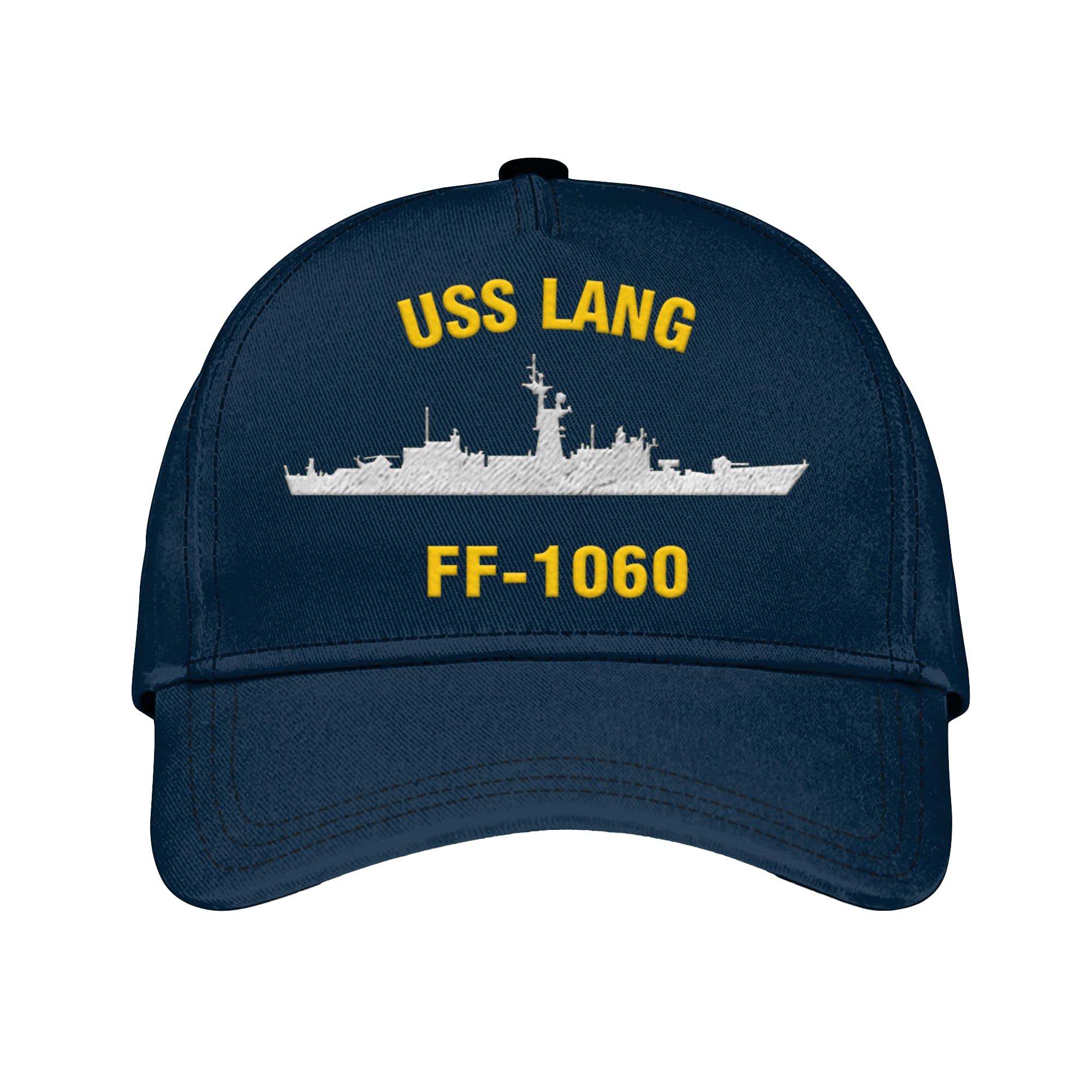 456Baseball Cap Lang Ff 16 Ship Pattern Navy Ball Cap for Travel Adjustable Sandwich Peak Cap Comfortable Tennis Sun Hats Golf