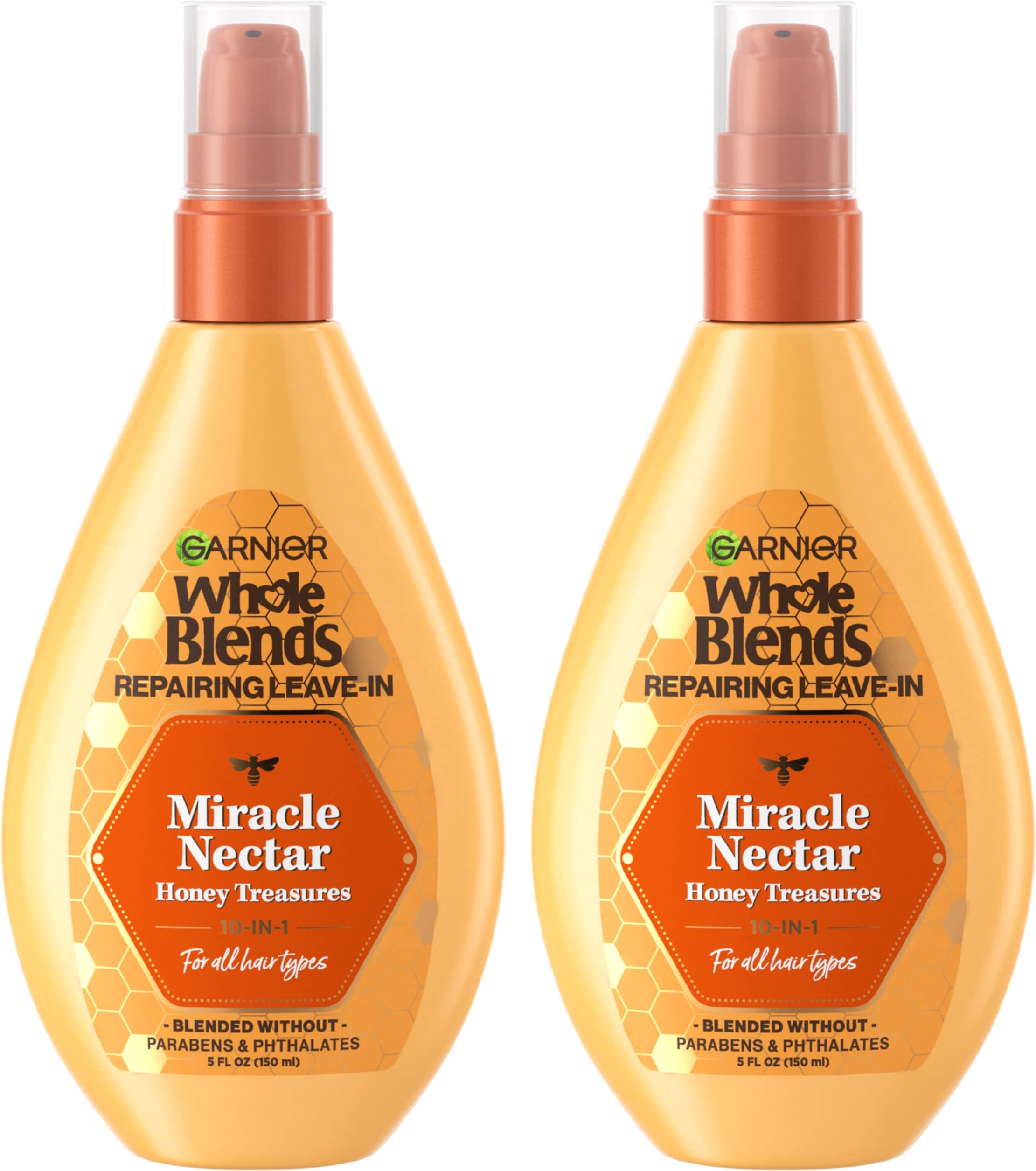 Whole Blends Honey Treasures Miracle Nectar Repairing Leave-in Treatment, 2 Count