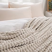 PHF Luxury Soft Fleece Blanket King Size, No Shed No Pilling, 380GSM Fluffy Cozy Throw Blankets for Bed, 108"x90",Lightweight Warm Bedding for Home Decor, Ideal Gift for Women, Oak