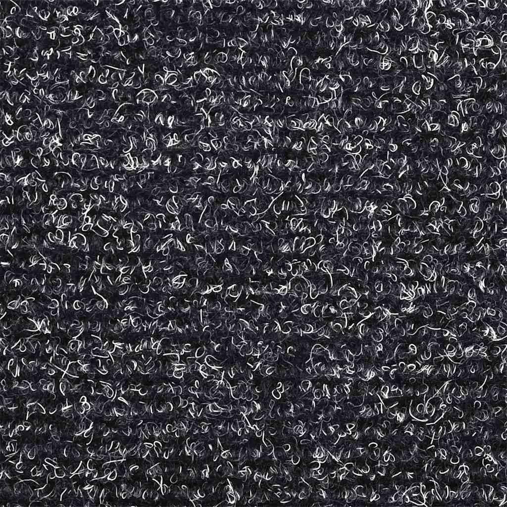 Lot de 20 tapis d'escalier autocollants gris foncé