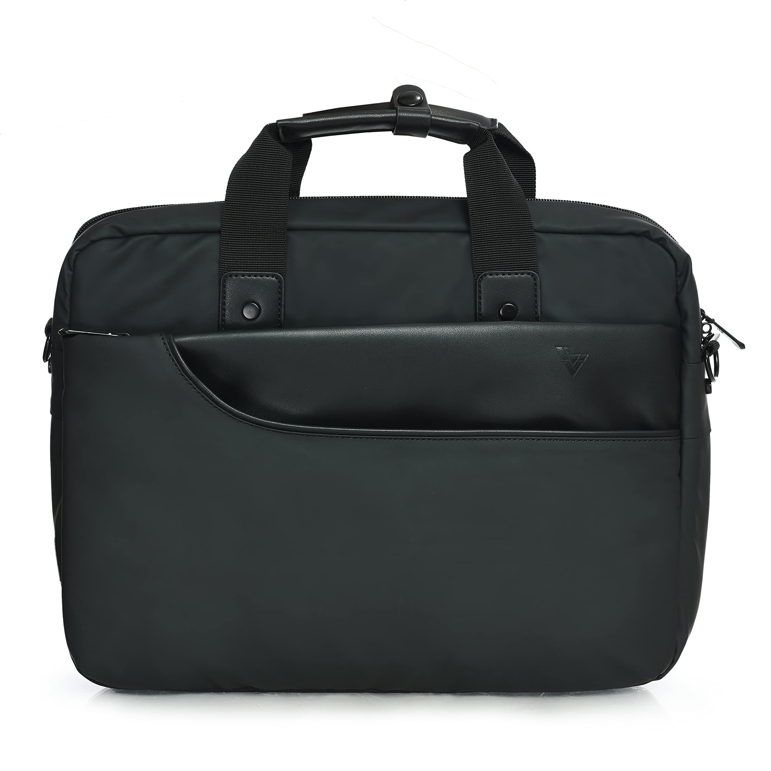 Vaku Luxos ® Calista Premium Laptop Messenger Bag| Briefcase for Men and Women Compatible with MacBook 13"|14", with Adjustable Strap (Black) (B0B469NGBD) Amazon Price History, Amazon Price Tracker