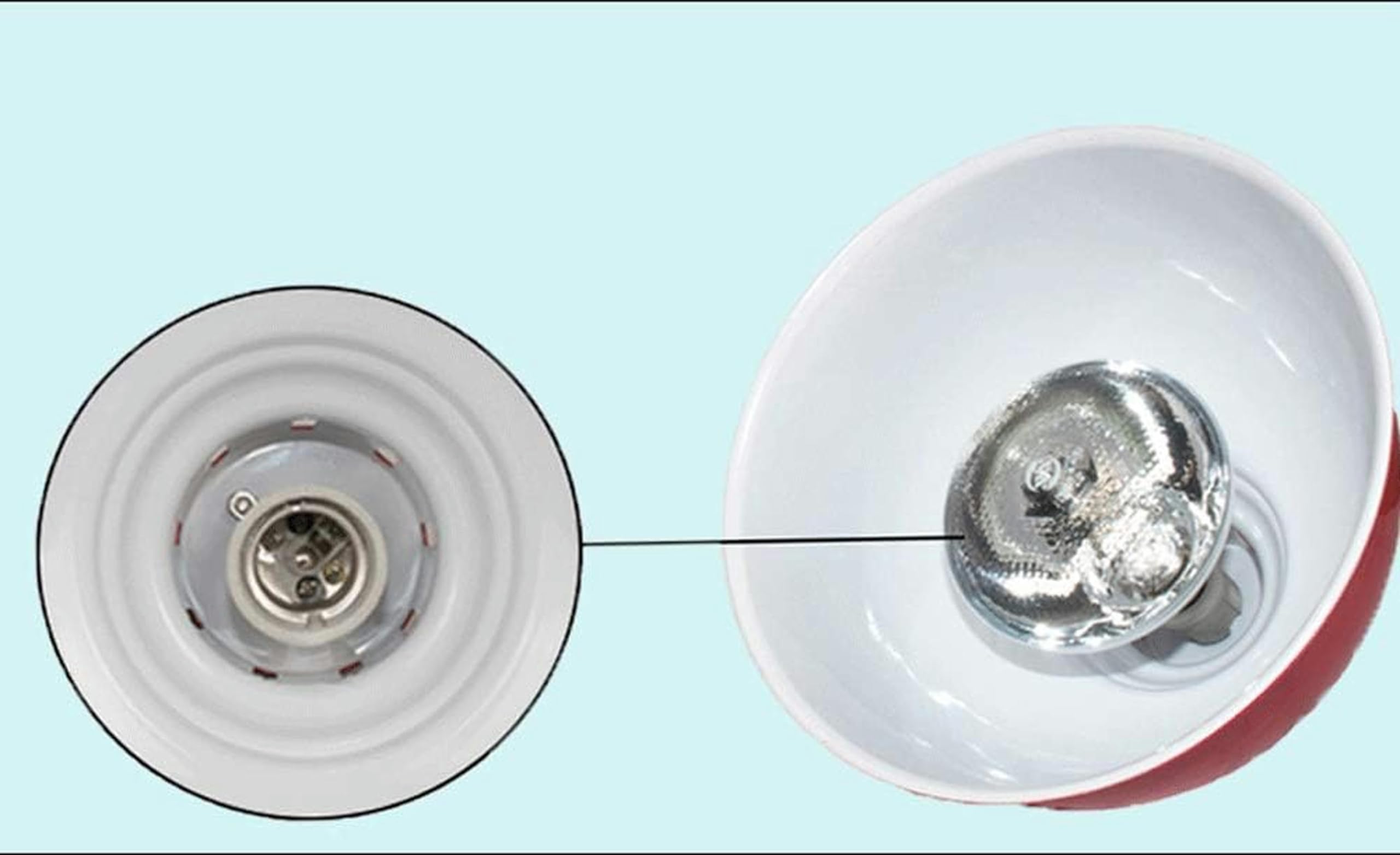 Forniture per ristoranti Attrezzatura da cucina Lampada riscaldante per alimenti per buffet mensa hotel evitare che il cibo si raffreddi scaldavivande, 250w, 5-pack！