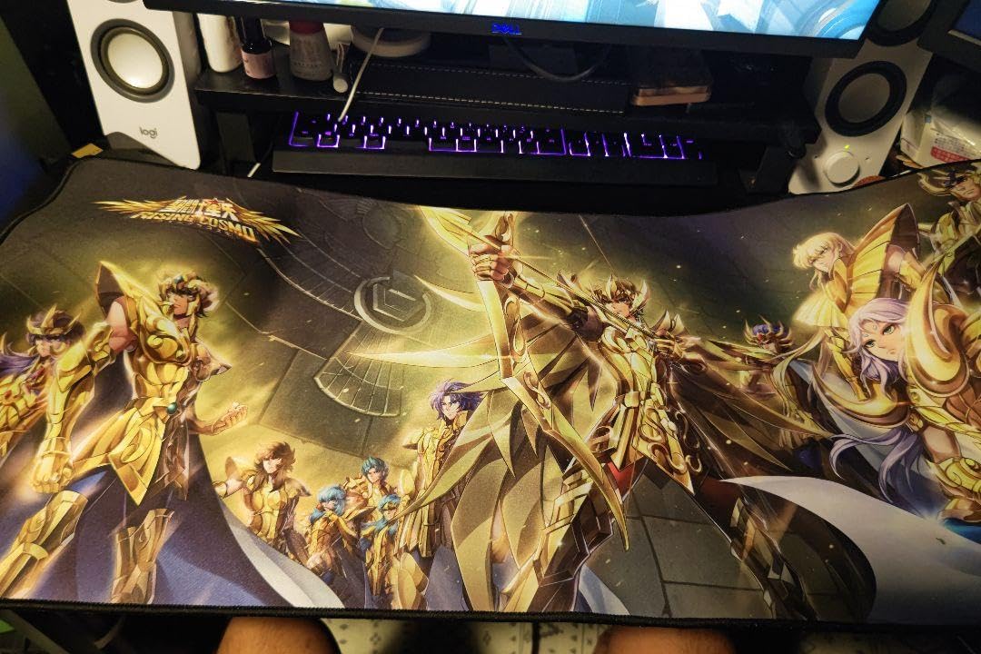 新品 聖闘士星矢ライジングコスモ 黄金聖闘士　デスクマット マウスパッド Amazon.co.jp: 聖闘士星矢ライジング限定デスクマット : 文房具