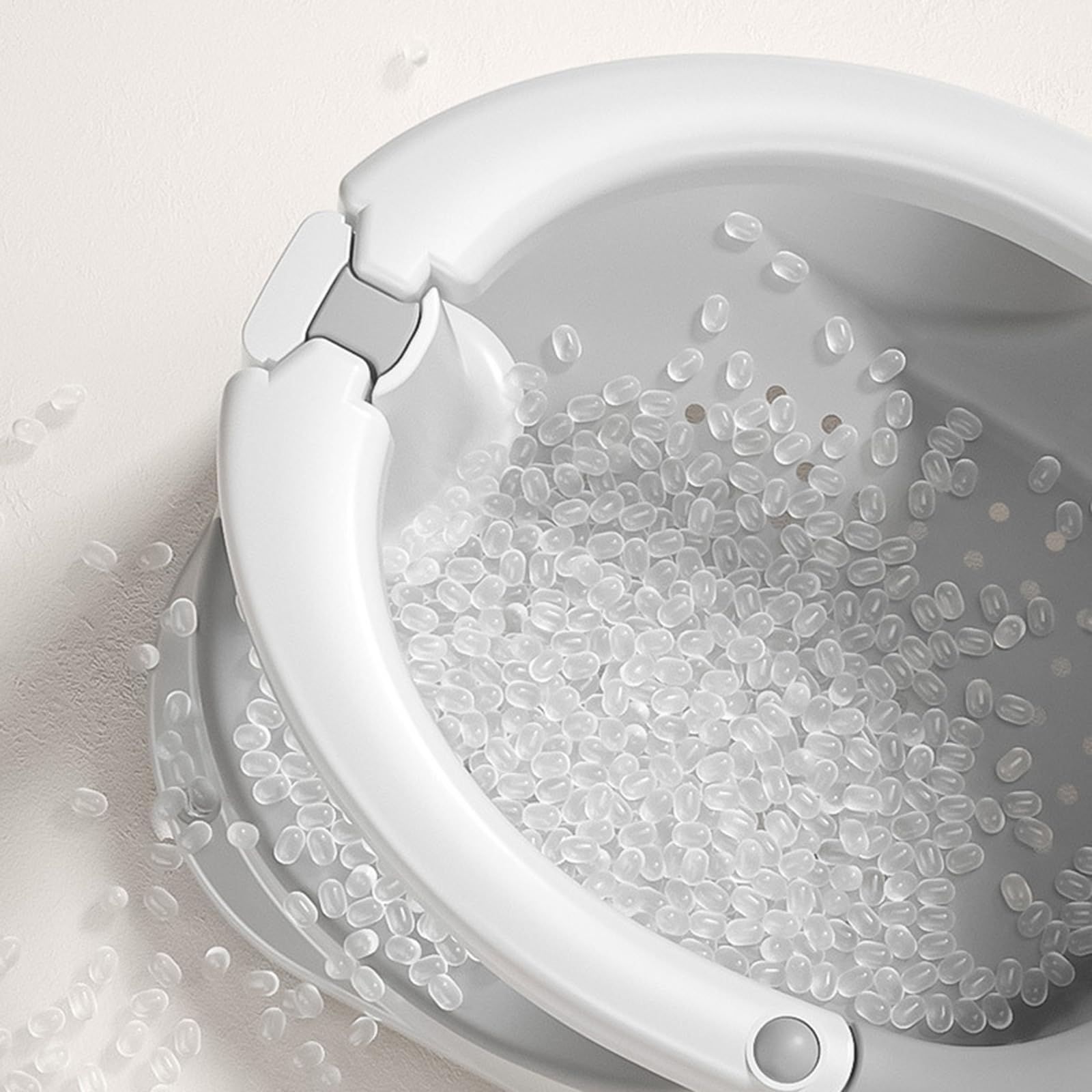 Sedia ergonomica per vasca da bagno per bambini dai 6 mesi in su, con base non superata e protezione completa per un bagno sicuro