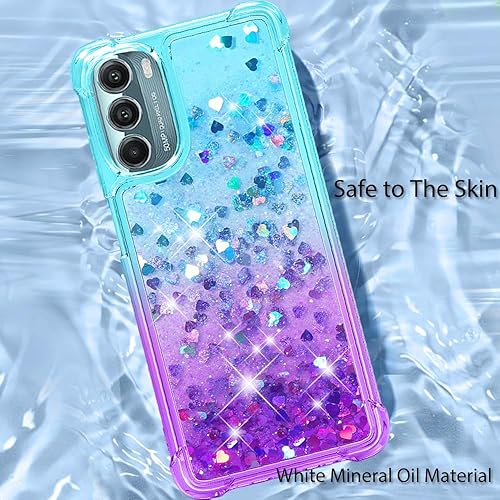 Miniatura 6 de Guzhthi Funda para Moto G Stylus 5G 2022 Funda de teléfono de esquina de arena movediza líquida transparente a prueba de golpes para Motorola G