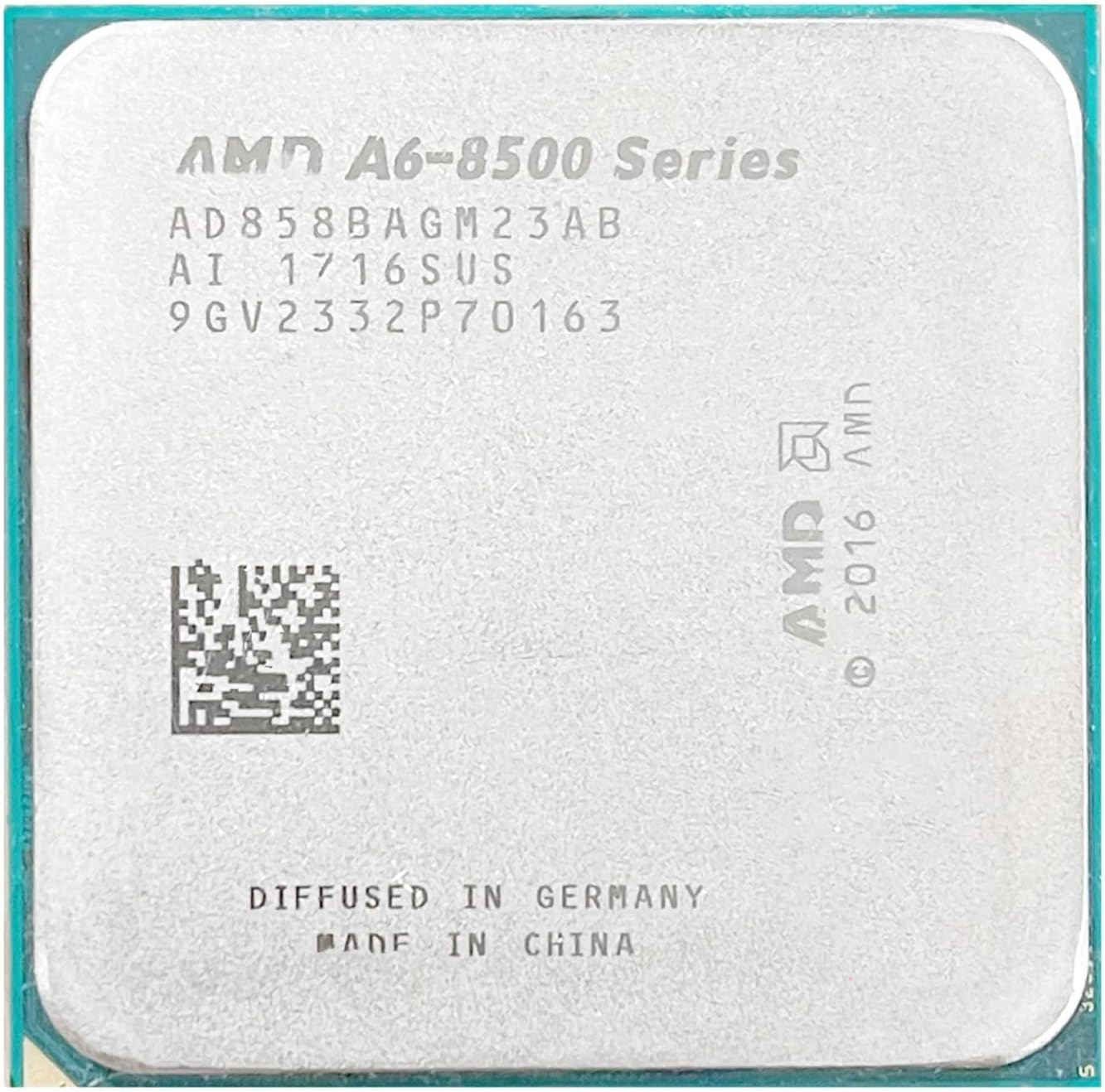 CPU A6-8500 A6 8580 3.8 GHz 65W Dual-Core CPU Processor AD858BAGM23AB Socket AM4