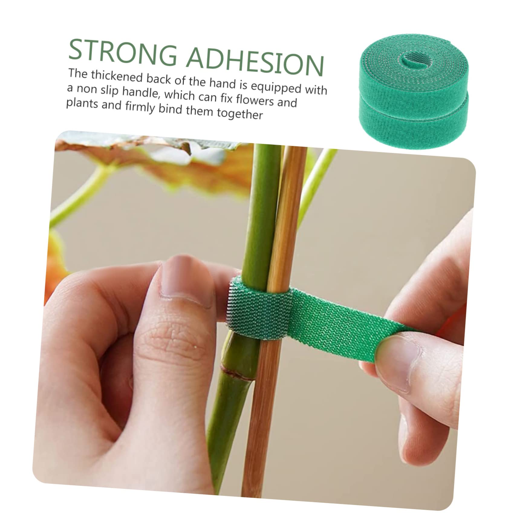 Sosoport 8pièces Attaches Plantes Réutilisables Ruban De Support pour Jardins Fixation Et Ajustable pour Plantes Grimpantes Et Fleurs