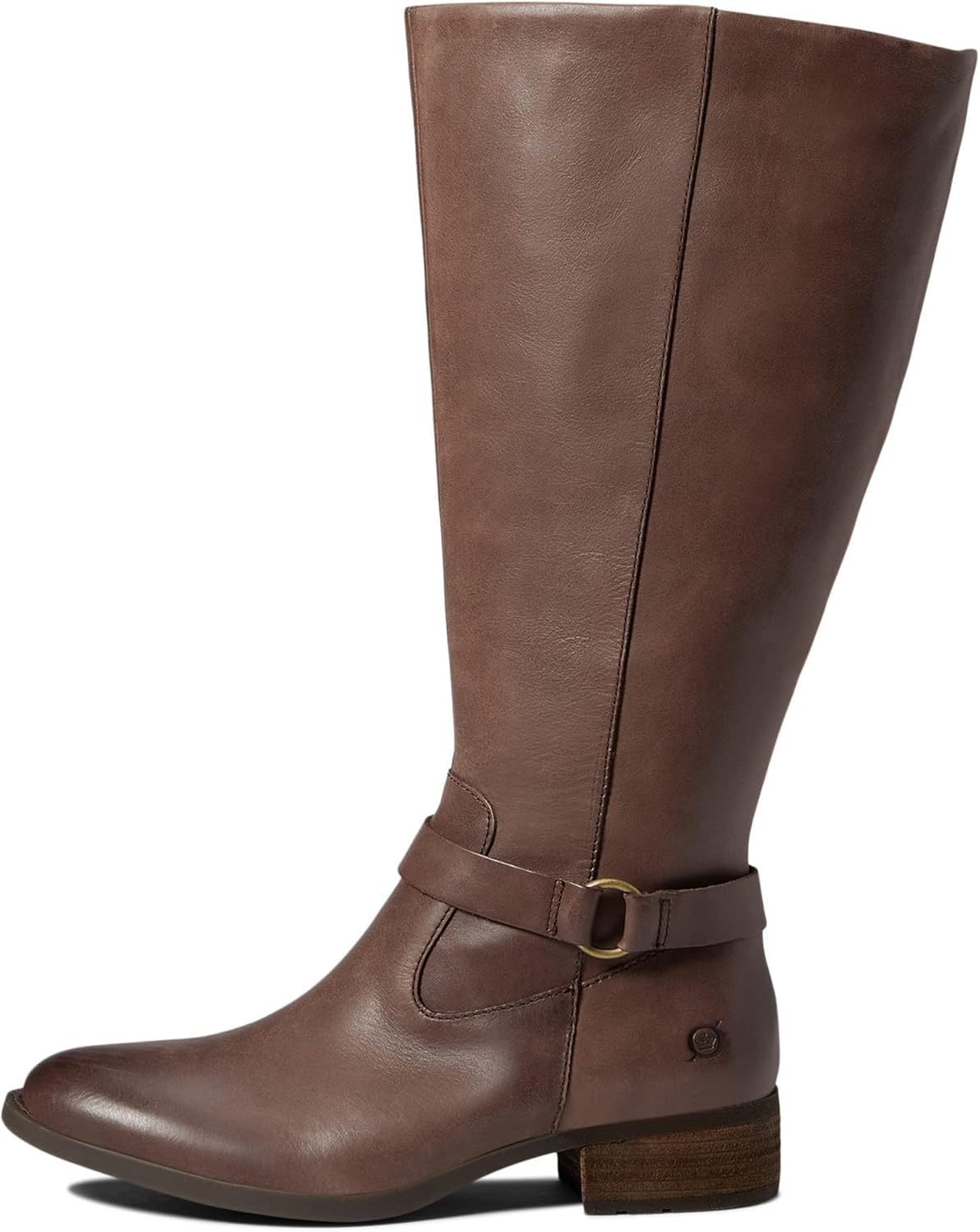 BORN Saddler - Wide Calf Chocolate 8 M (B)