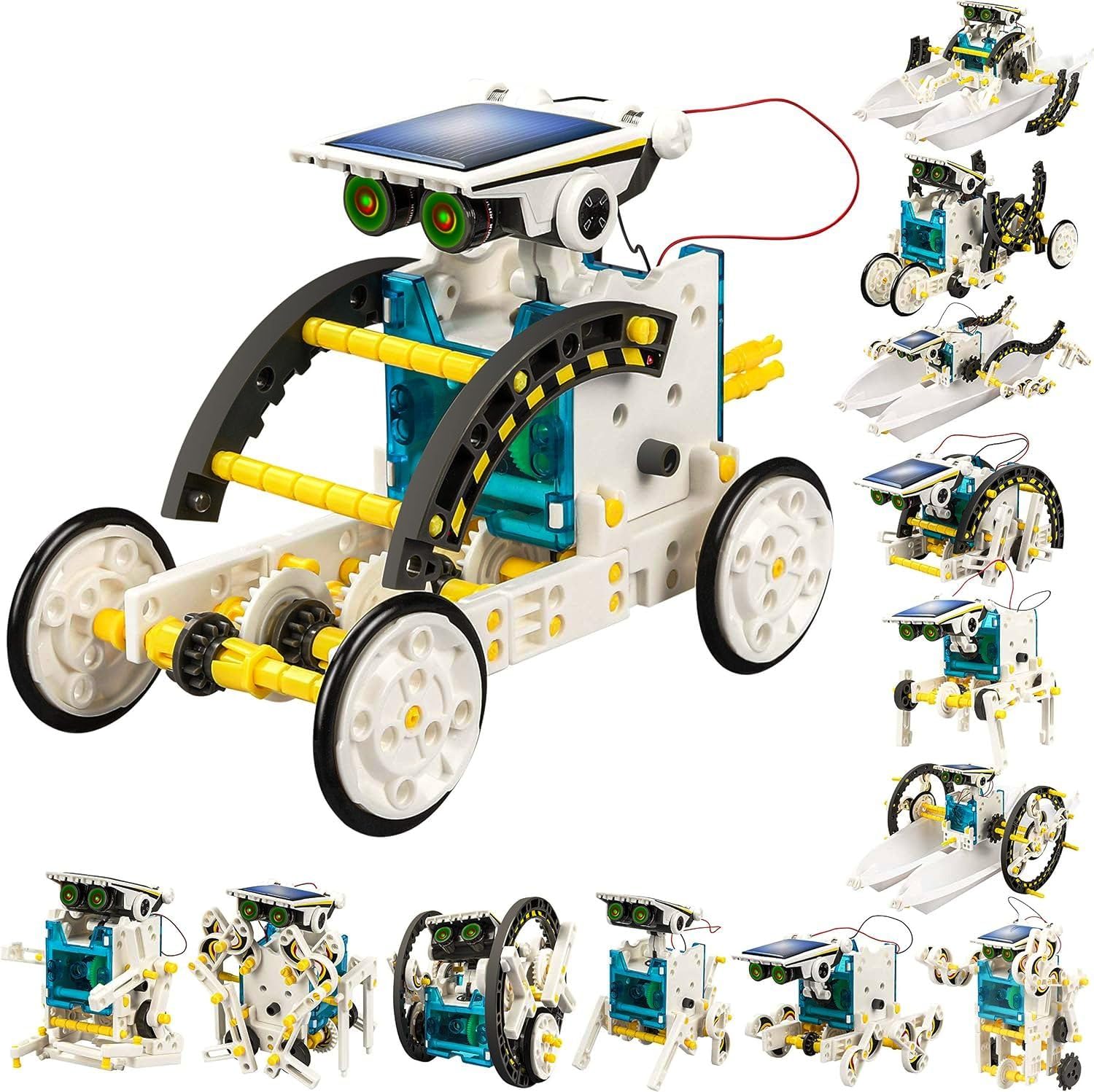 Velocious® STEM 13-in-1 Solar Power Robots Creation Toy, Educational Experiment DIY Robotics Kit, Science Toy Solar Powered Building Robotics Set Age 8-12 for Boys Girls Kids Teens to Build (B0CQP3S4SZ) Amazon Price History, Amazon Price Tracker