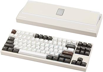 【限定版】 WOBKEY Crush80 Proキーボード Moon White KIBU Wobkey Crush 80 Pro White(有線・ワイヤレス/Bluetooth