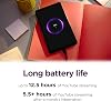 Lenovo Tab One - Tablet liviana - hasta 12.5 horas de transmisión de YouTube - Pantalla HD de 8.7" - 4 GB de memoria - 64 GB de almacenamiento - MediaTek Helio G85 - Incluye funda tipo folio 5