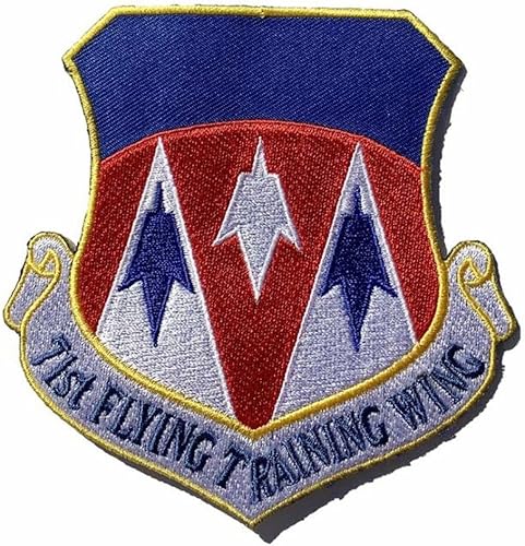 Squadron Nostalgia LLC 71st Flying Training Wing Patch - Parte trasera de plástico, Multicolor -